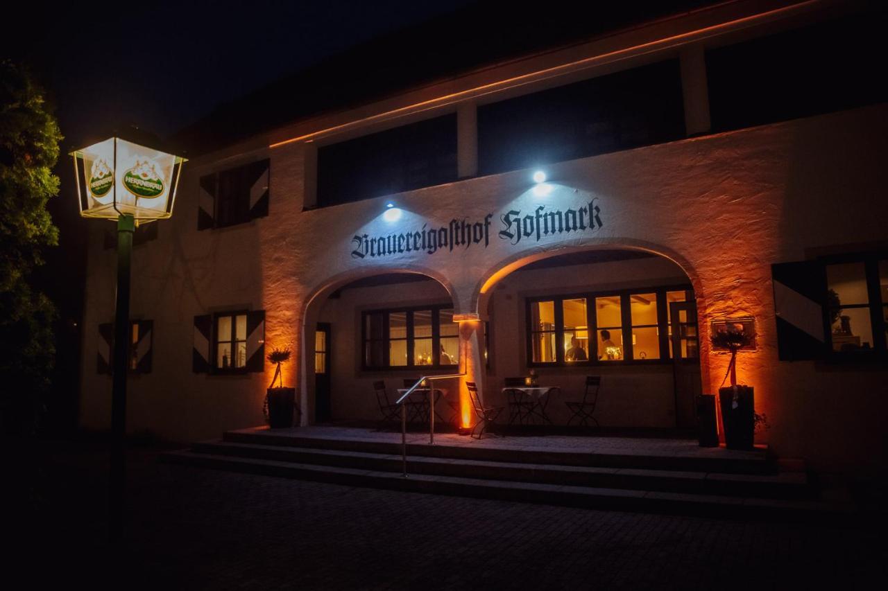 Brauereigasthof Hofmark Lenting Exterior photo